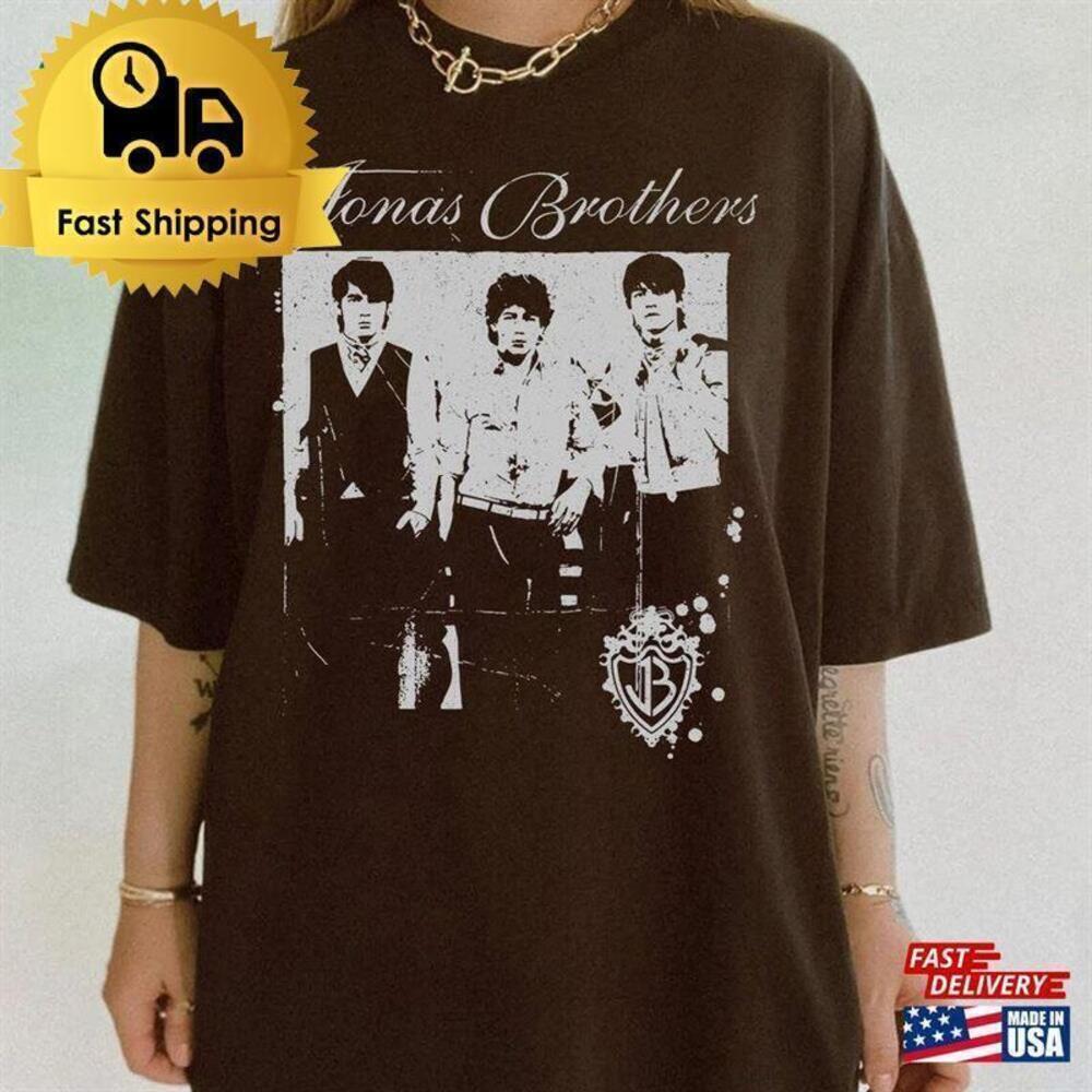 Jonas Brothers T-Shirt Five Albums One Night Tour Shirt Unisex